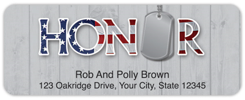 Heroes Address Labels