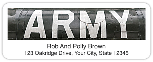 Army Address Labels
