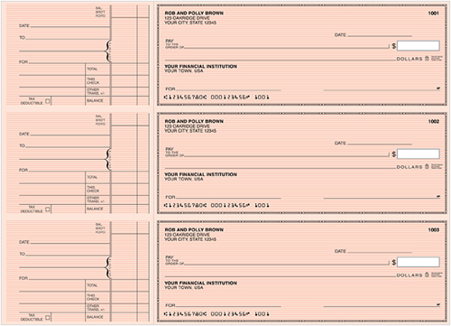 Classic Safety Pink General Purpose Checks