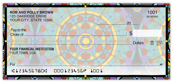 Stained Glass Checks