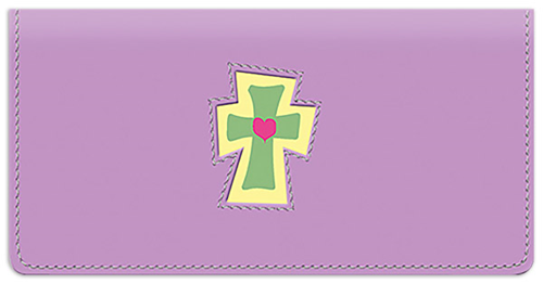 Crosses Checkbook Cover