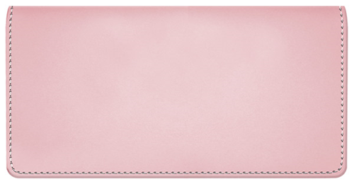 Pink Checkbook Cover