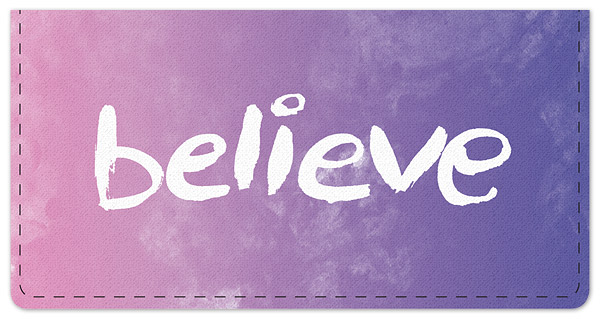 Sentiments Checkbook Cover