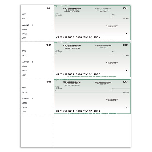 Laser Wallet Check - Safety Green