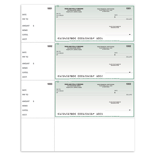 Laser Wallet Check - Safety Green
